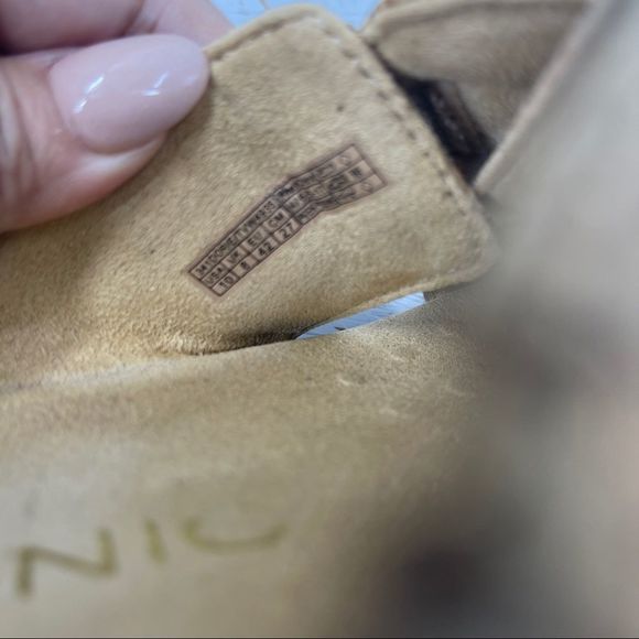 VIONIC Dorie Slide Sandals Gold Cork Buckle Women's 10 - Picture 12 of 12